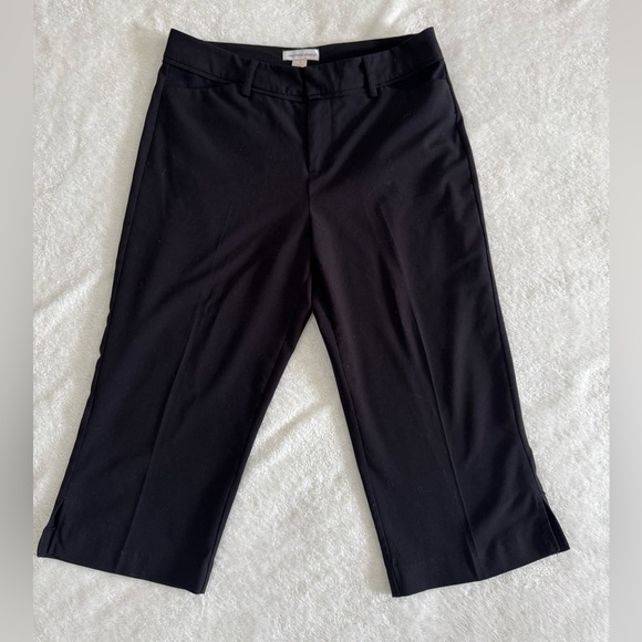 Christopher & Banks Pants - Christopher & Banks Capri Dress Pants Black Womens Size 10